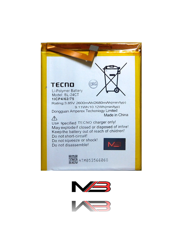 باتری تکنو tecno bl-24CT